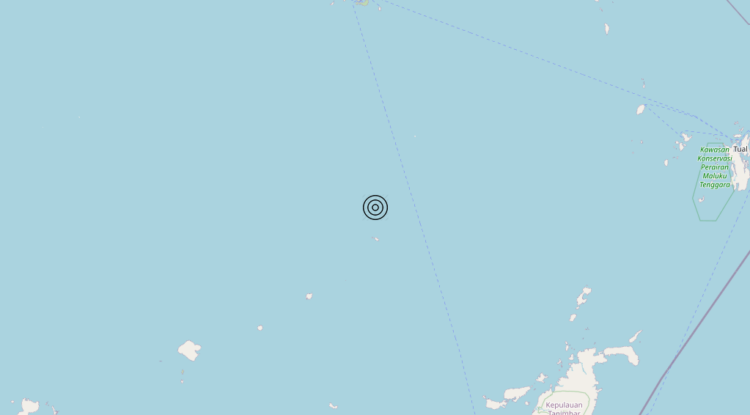 Terremoto Indonesia [Sea] – Magnitudo 6.1