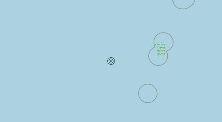 Terremoto New Zealand [Sea] – Magnitudo 5.5