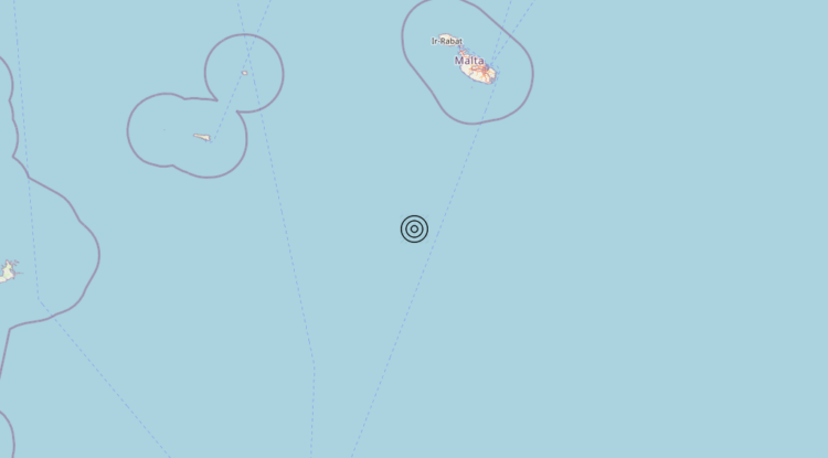 Terremoto Malta [Sea] – Magnitudo 3.5