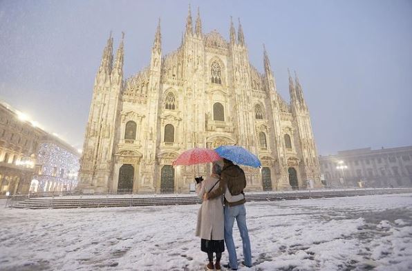 Neve a Milano