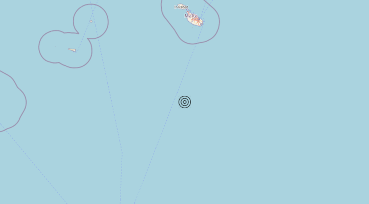 Terremoto Malta [Sea] – Magnitudo 3.5
