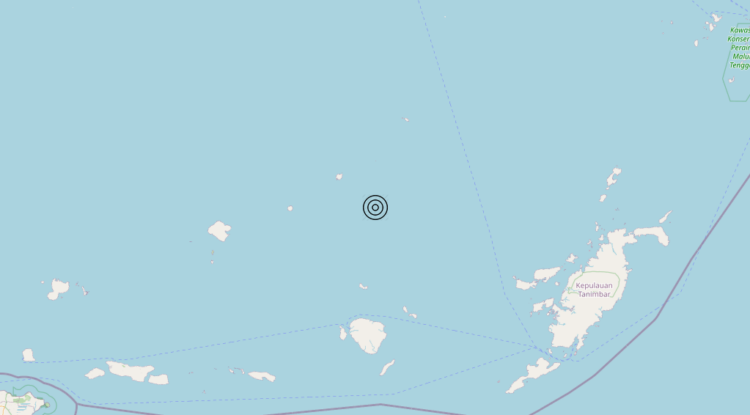 Terremoto Indonesia [Sea] – Magnitudo 5.7