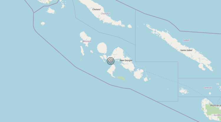 Terremoto Solomon Is. [Sea] – Magnitudo 6.1