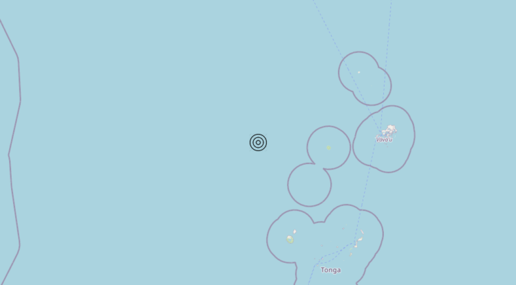 Terremoto Tonga Islands [Sea: Tonga] – Magnitudo 6.1