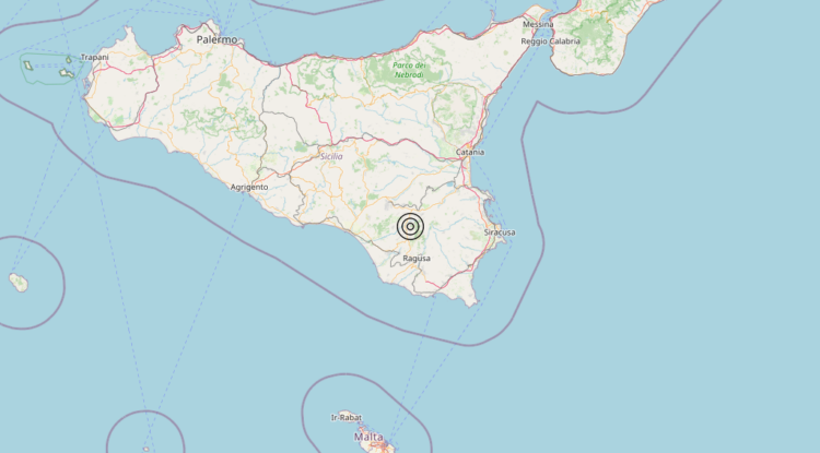 Terremoto 1 km W Chiaramonte Gulfi (RG) – Magnitudo 3.0