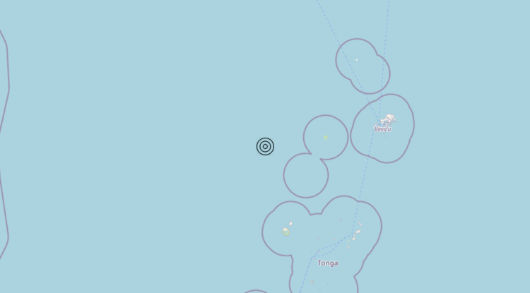 Terremoto Tonga Islands [Sea: Tonga] – Magnitudo 6.4