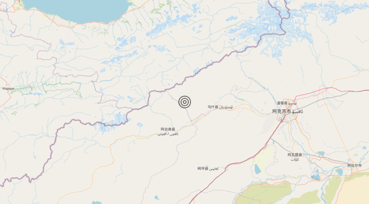 Terremoto China [Land] – Magnitudo 7.0