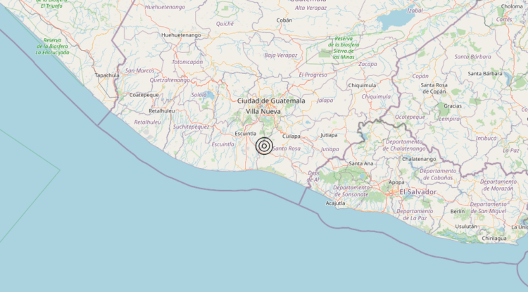 Terremoto Guatemala – Magnitudo 6.0