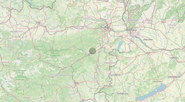 Terremoto Austria (AUSTRIA) – Magnitudo 4.7