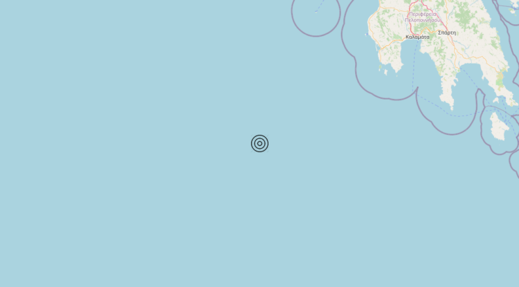 Terremoto Mar Ionio Meridionale (MARE) – Magnitudo 4.7