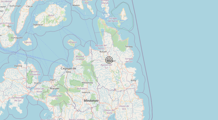 Terremoto Philippines [Land] – Magnitudo 5.7
