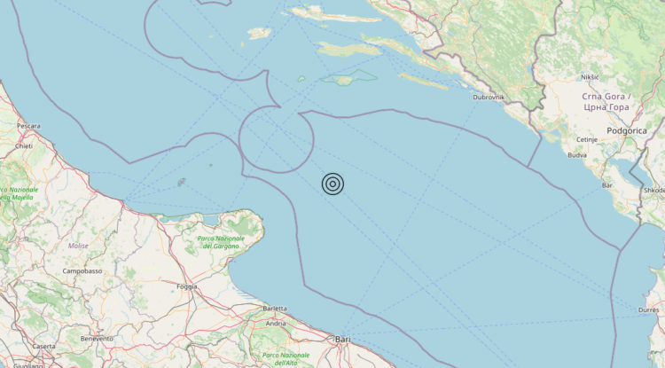 Terremoto Adriatico Centrale (MARE) – Magnitudo 3.6
