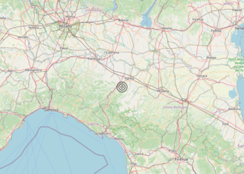 Terremoto 6 km NW Langhirano (PR) – Magnitudo 3.1