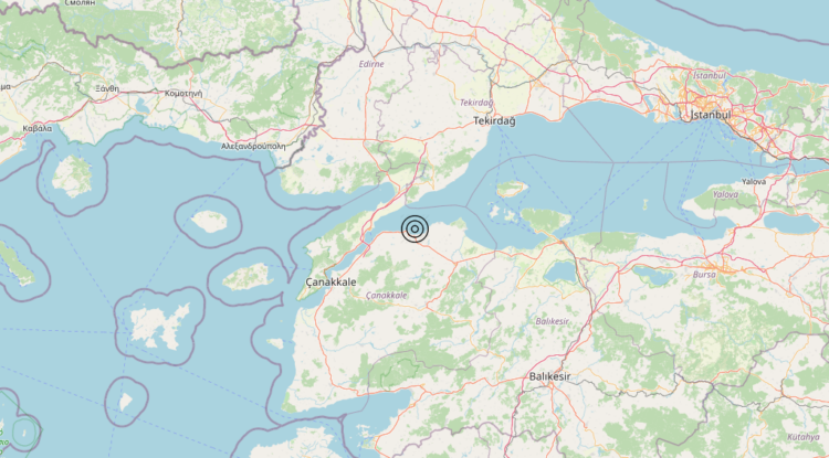 Terremoto Turkey – Magnitudo 4.8