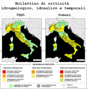 Bollettino di allerta meteo del 03/03/2024