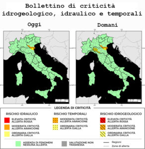Bollettino di allerta meteo del 07/03/2024