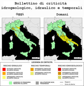 Bollettino di allerta meteo del 09/03/2024