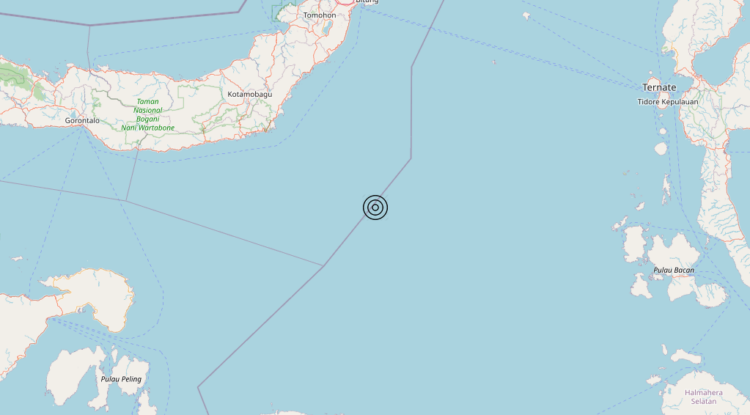 Terremoto Indonesia [Sea] – Magnitudo 5.7
