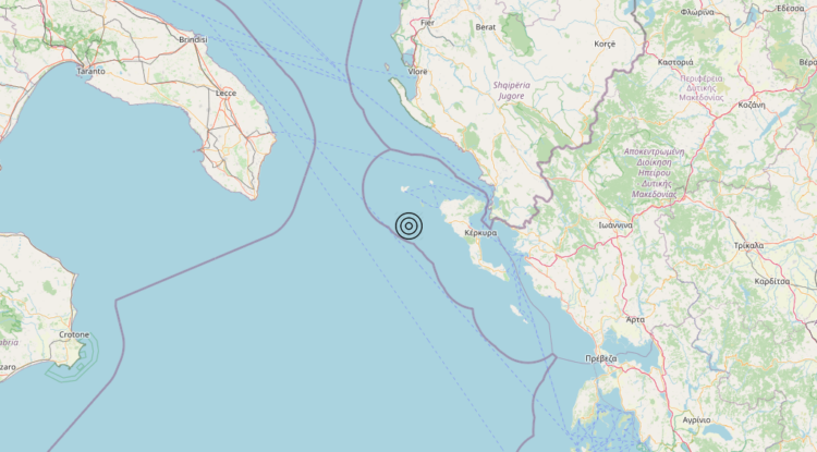 Terremoto Mar Ionio Settentrionale (MARE) – Magnitudo 3.8