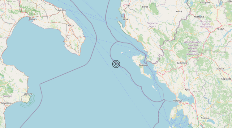Terremoto Mar Ionio Settentrionale (MARE) – Magnitudo 4.6