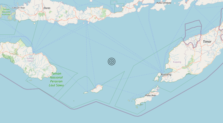 Terremoto Indonesia [Sea] – Magnitudo 5.6