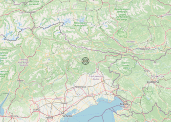 Terremoto 5 km SW Socchieve (UD) – Magnitudo 4.5