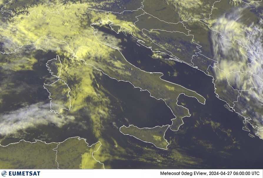 Previsioni Meteo Italia 27-04-2024