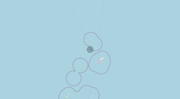 Terremoto Tonga Islands [Sea: Tonga] – Magnitudo 5.9