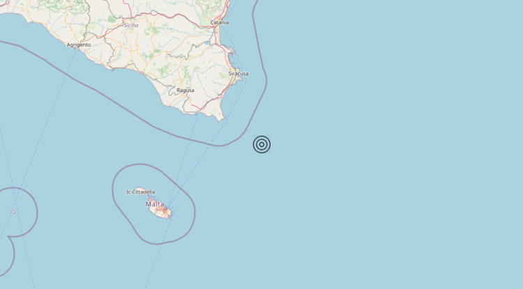 Terremoto Mar Ionio Meridionale (MARE) – Magnitudo 3.3