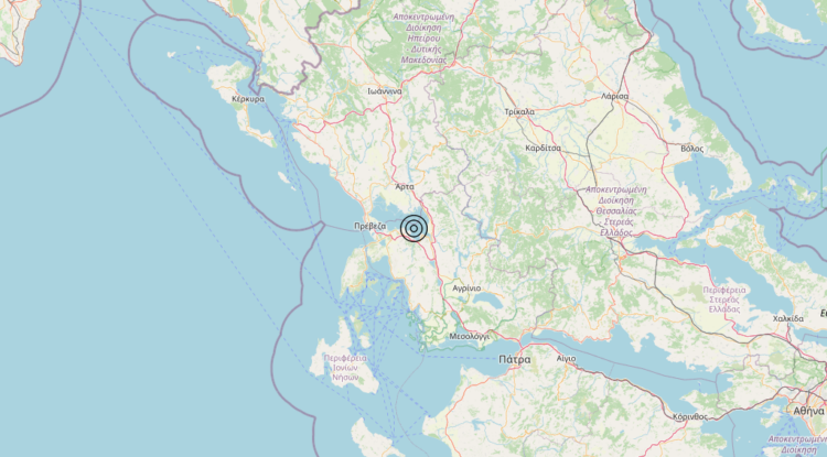 Terremoto Greece – Magnitudo 4.5