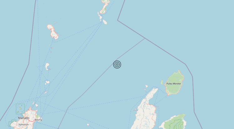 Terremoto Indonesia [Sea] – Magnitudo 6.5