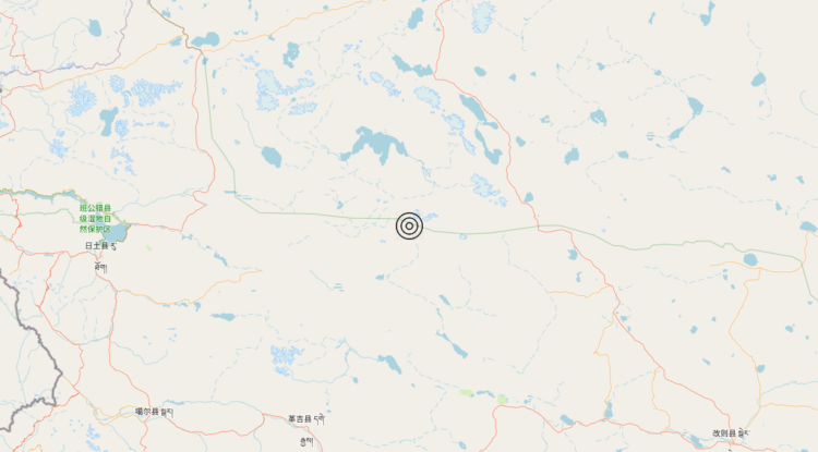 Terremoto China [Land] – Magnitudo 5.7