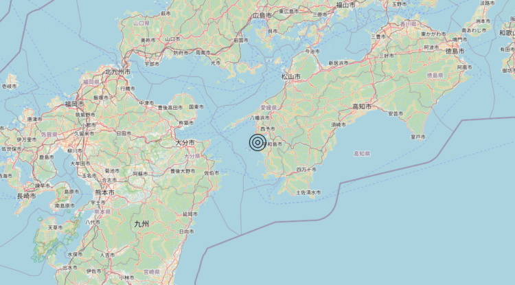 Terremoto Shikoku, Japan [Sea: Japan] – Magnitudo 6.1