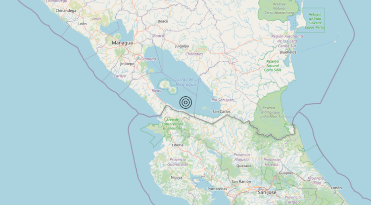 Terremoto Nicaragua – Magnitudo 5.6