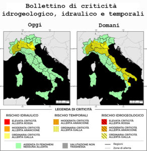 Bollettino di allerta meteo del 24/05/2024