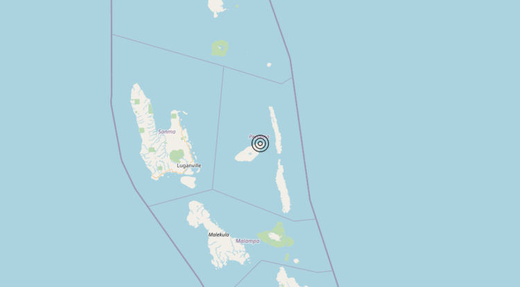 Terremoto Vanuatu Islands [Sea: Vanuatu] – Magnitudo 6.3