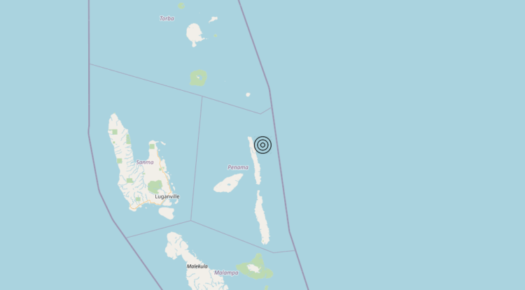 Terremoto Vanuatu Islands [Sea: Vanuatu] – Magnitudo 5.5