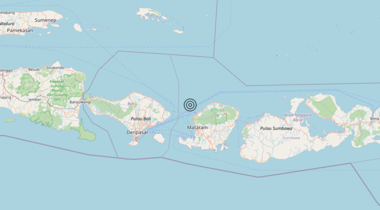 Terremoto Indonesia [Sea] – Magnitudo 5.5