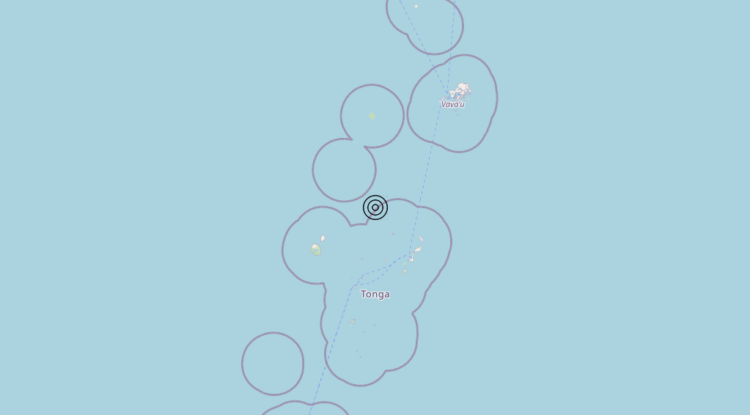 Terremoto Tonga Islands [Sea: Tonga] – Magnitudo 6.5