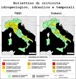 Bollettino di allerta meteo del 02/06/2024