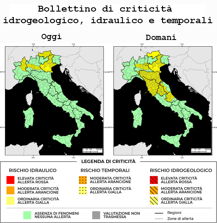 Bollettino di allerta meteo del 22/06/2024 Bollettino di allerta meteo del 22/06/2024