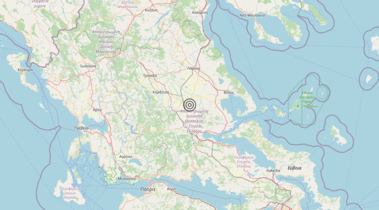 Terremoto Greece – Magnitudo 3.3
