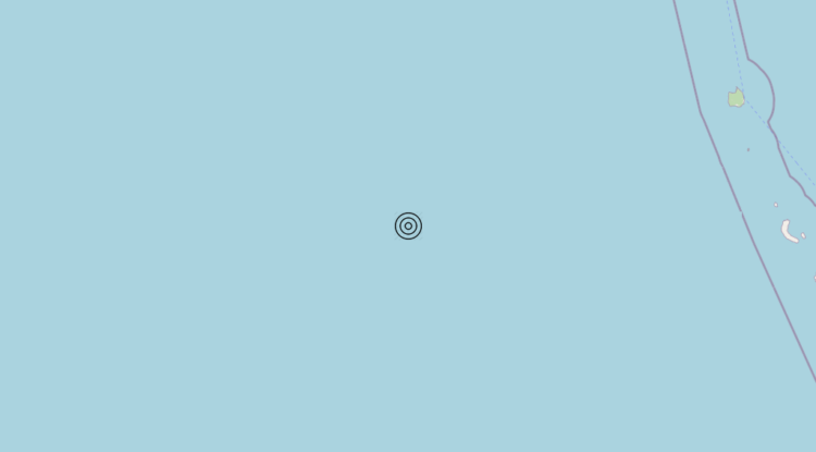 Terremoto India [Sea] – Magnitudo 5.5