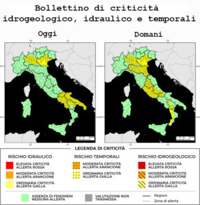 Bollettino di allerta meteo del 02/07/2024