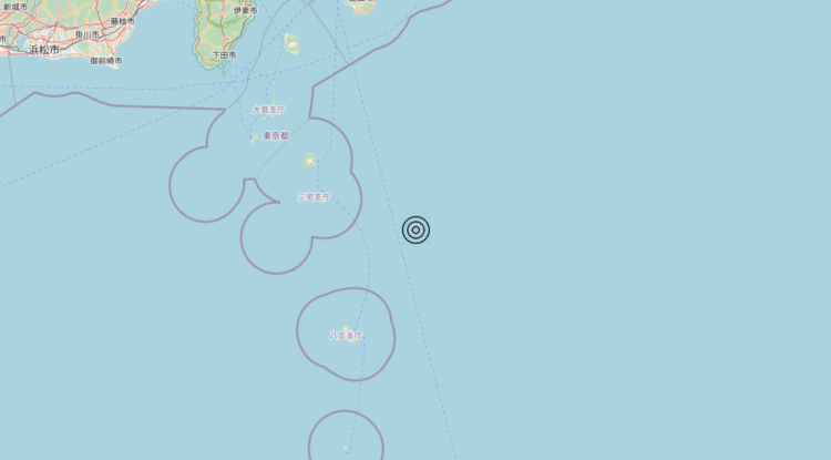 Terremoto Southeast of Honshu, Japan [Sea: Japan] – Magnitudo 5.5