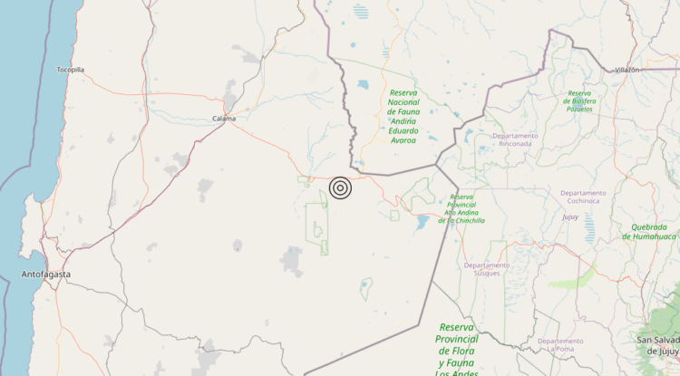 Terremoto Chile [Land] – Magnitudo 7.1