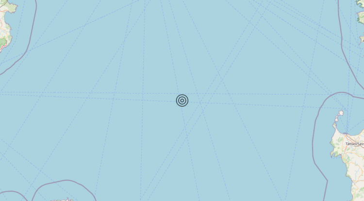 Terremoto Spain [Sea] – Magnitudo 3.6