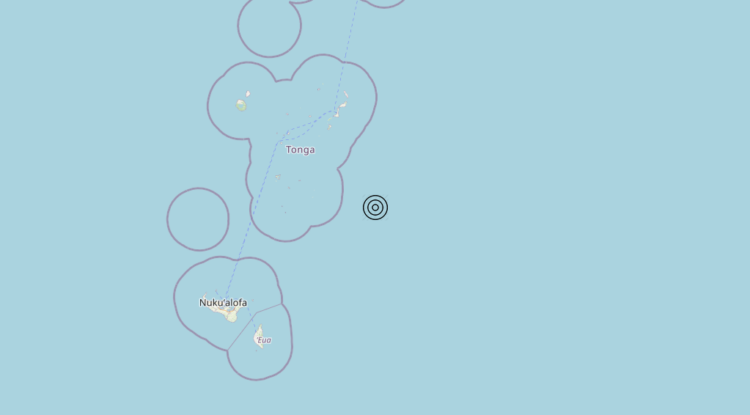 Terremoto Tonga Islands [Sea: Tonga] – Magnitudo 6.2