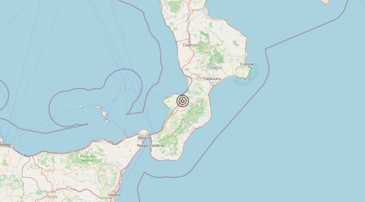 Terremoto 4 km W Dasà (VV) – Magnitudo 3.5