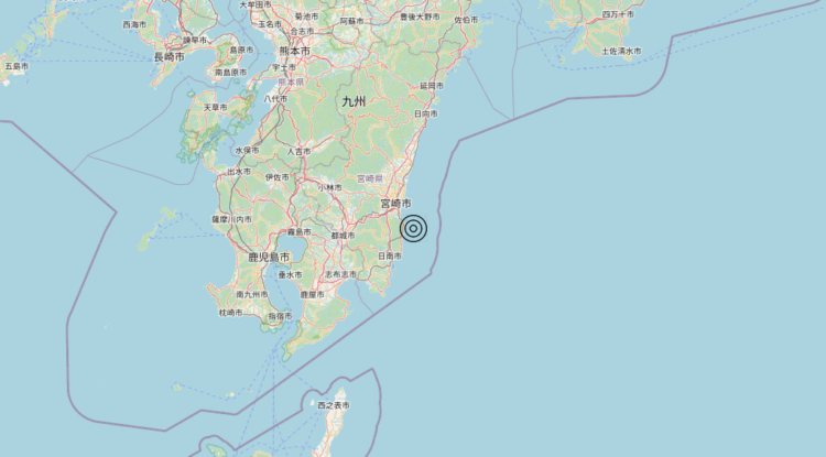 Terremoto Kyushu, Japan [Sea: Japan] – Magnitudo 7.1